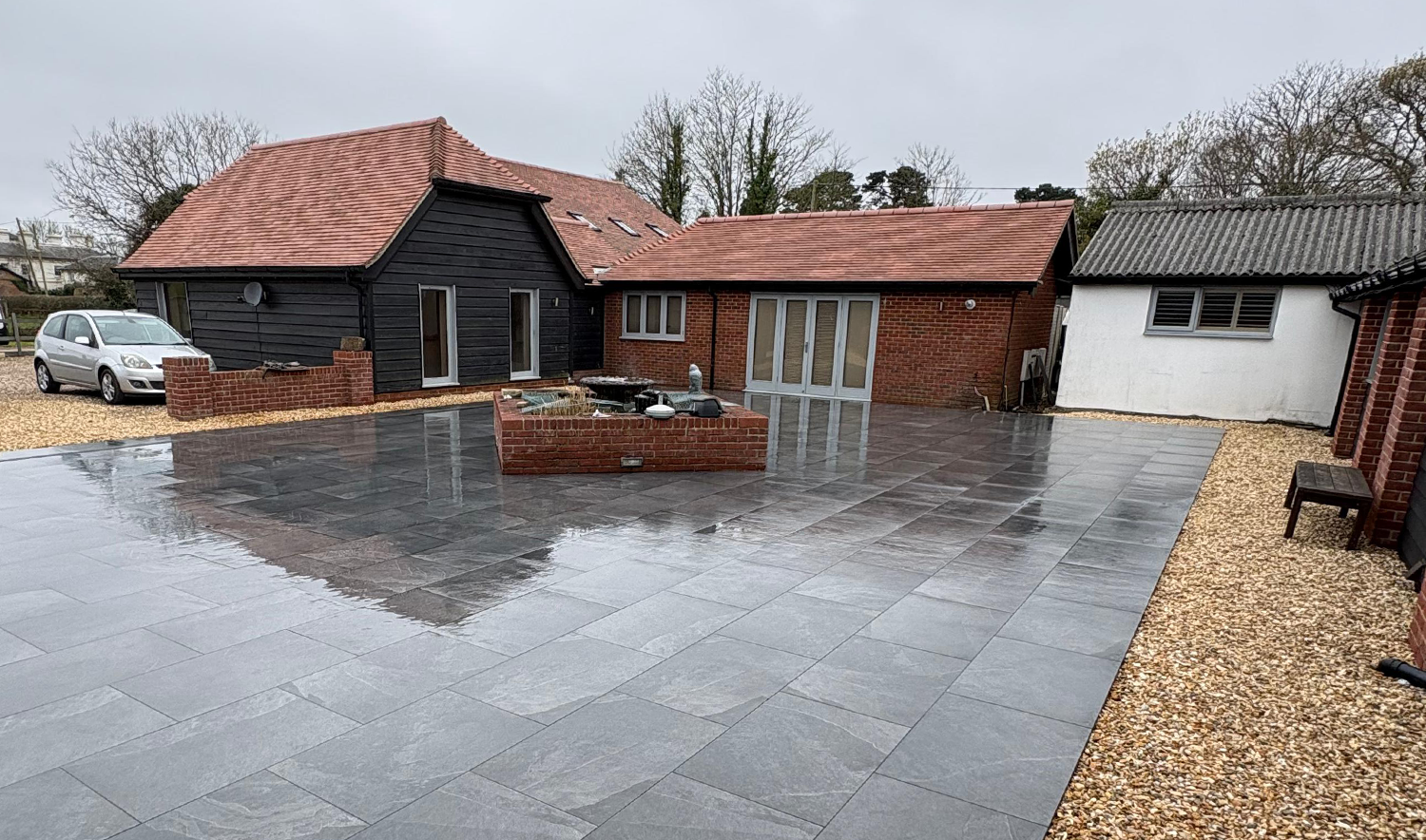 patio landscaper in lymington