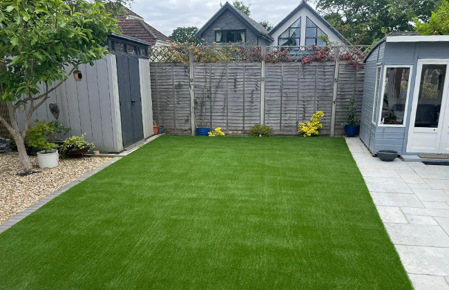 Turfing in lymington, hampshire